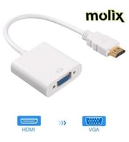 Molix Hdmi To Vga Monitör Çevirici Dönüşütürücü Adaptör