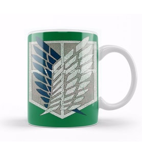 Attack On Titan  Scoutıng Legıon Kupa Bardak Porselen