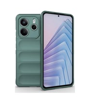 Xiaomi Redmi Note 14 4g Kılıf Optimum Silikon - Koyu Yeşil