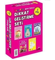 Yaş Okul Öncesi Dikkat Geliştirme Seti - 5 Kitap Takım