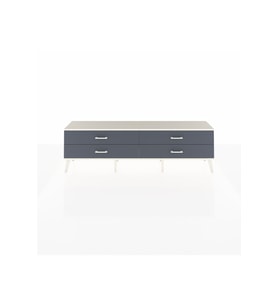 Arges TV Ünitesi 4 Çekmeceli  176x30x51 Aytaşı-Aytaşı/Antrasit
