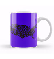 CROHN'S & COLITIS AWARENESS Warrior Unbreakable USA Kupa Bardak Porselen