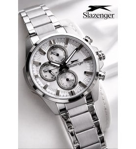 Slazenger 2 Yıl Garantili İç Fonksiyonları Aktif 10 Atm Suya Dayanıklı Erkek Kol Saati FG.ESL002.E3
