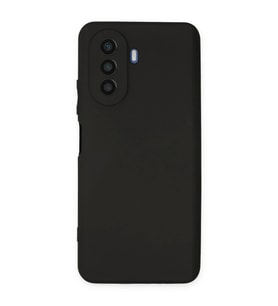 Huawei Nova Y70 Kılıf First Silikon - Siyah