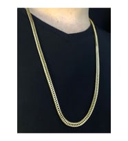 75 Cm Çelik Yatsı Model Tilki Kuyruğu Sarı Renk Unisex Sevgiliye Eşe Hediye Kolye