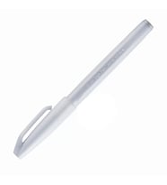 Pentel Brush Sign Pen Fırça Uçlu Kalem Light Grey