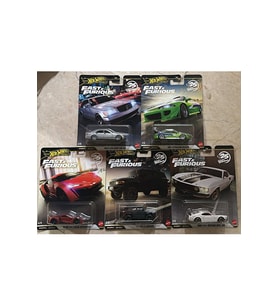 Hot Wheels Premium 2026 Fast And Furious 25. Yıl 5'Li Set Hnw46 979N