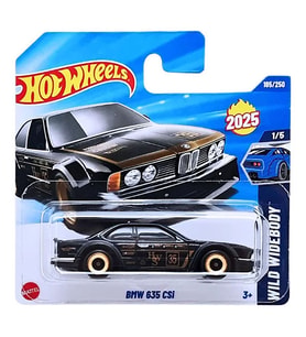 Hot Wheels BMW 635 CSi - Siyah (1/64) 2025