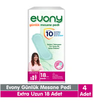 Evony Günlük Mesane Pedi Ekstra Uzun 18x4 72 Adet