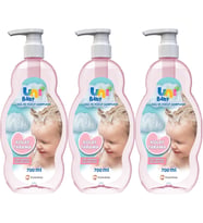 Uni Baby Bebek Kolay Tarama Saç ve Vücut Şampuanı 700ML (Pompalı) (3 Lü Set)