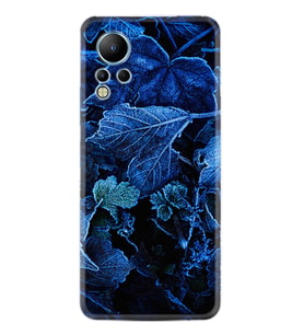 Infınix Note 12 Kılıf Silikon Desen Özel Seri Blue Foid 1628
