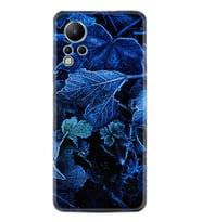Infınix Note 12 Kılıf Silikon Desen Özel Seri Blue Foid 1628