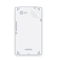 SChitec SONY E3 Uyumlu Fullbody Arka Kaplama Hidrojel Koruyucu Film