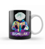 Bismillah Khabib Pop Art Khabib Nurmagomedov Kupa Bardak Porselen
