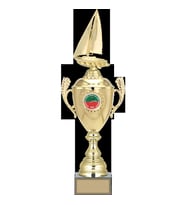 ODAK KUPA - Figürlü Kupalar - Yelken Figürlü Kupalar FG-080 B - 51 cm