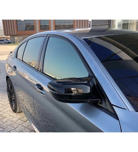 Bmw G30 5 Serisi Batman Yarasa Ayna Kapağı Piano Black 2017 2018 2019 2020 2021