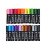 Zig Fudebiyori Brush Pen Fırça Uçlu Kalem 48 RENK SET 