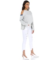 OMUZ DETAYLI SWEATSHIRT   (Grimelanj)