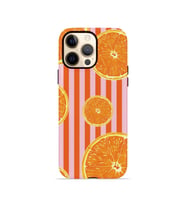 iPhone 12 Pro Max Vorian Çift Katmanlı MagSafe Kılıf Sunset Orange Grove