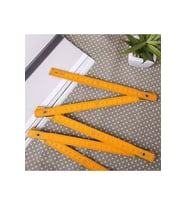 Katlanabilir Ahşap Cetvel, 1 Metre, Marangoz Ölçüm Aracı