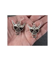 Kuru Kafa Gotik Küpe (Metal)