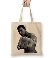 Muhammed Ali Boks Bez Çanta Uzun Saplı
