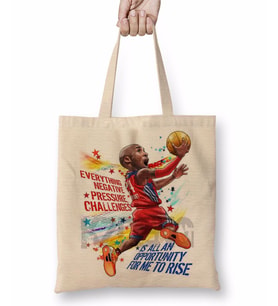 For Me To Rise Kobe Bryant Bez Çanta Uzun Saplı