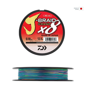 Daiwa J-Braid Grand 8B 300m Multicolor İp Misina