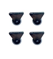 Furç Sabit Teker - 20x50 - Gri HKS180 - 4 Adet