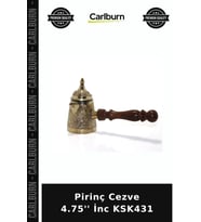 Özel Üretim Mutfak Geleneksel Sunum Kahve Ekipmanı Pirinç Cezve 4.75'' İnc KSK431