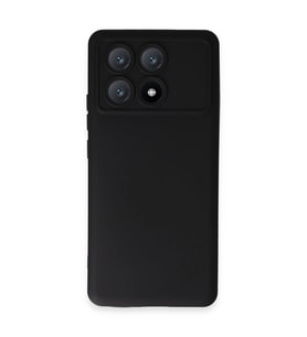 Xiaomi Poco X6 Pro Kılıf Nano İçi Kadife Silikon - Siyah