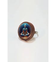 Meditasyon / Yoga Ahşap Yüzük