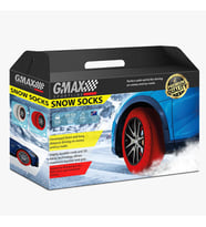 GMAX Oto Araba Lastik Anti Patinaj Kar Çorabı Kırmızı S Grup 2