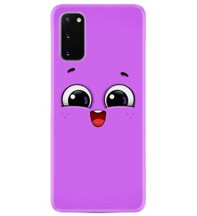 Samsung A02S A03S A10 A12 A13 A21S A22 Kılıf Desenli Silikon Purple Sweety 1717