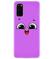 Samsung A02S A03S A10 A12 A13 A21S A22 Kılıf Desenli Silikon Purple Sweety 1717