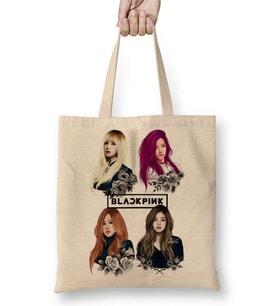 Black Pink BlackPink Bez Çanta Uzun Saplı