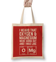 Oxygen And Magnesiums Relationship OMG Bez Çanta Uzun Saplı