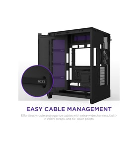 NZXT H9 FLOW RGB 2025 CM-H92FB-P1 Dual-Chamber EATX PC Kasası