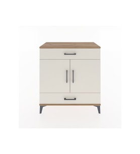 Hyperion Şifonyer 2 Raflı 2 Çekmeceli 2 Kapaklı 88x44x96 Çam-Aytaşı