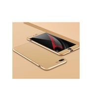 Apple iPhone 7 Plus Uyumlu Kılıf Zore Ays Kapak (Gold)