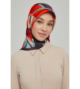 ARMİNE İPEK EŞARP 8664D (TWİLL) (NOSTALJİ)-09
