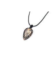 HAKİKİ ÖRGÜLÜ DOĞAL JASPER KOLYE UCU 1.KALİTE 002