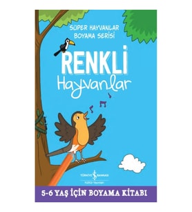 Renkli Hayvanlar - Süper Hayvanlar Boyama Serisi