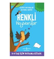 Renkli Hayvanlar - Süper Hayvanlar Boyama Serisi
