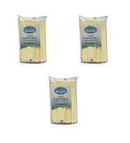 Kağıtlı Sargılı Beyaz Tek Kullanımlık Düz Pipet Kamış 23 Cm. - 200 Adetlik 3 Paket
