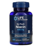 Lıfe Extensıon No Flush Niacin 640mg 100 Capsul. Abd Menşei.42.
