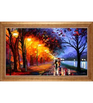 ALTIN ÇERÇEVELİ PASPARTULU TABLO CR603