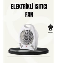 Mini Elektrikli Isıtıcı – Taşınabilir Fanlı Isıtma Sistemi
