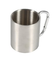 CoffeeHutt Çelik Karabinalı Kupa 200 ml