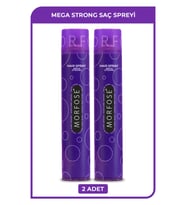 Morfose Hair Spray Mega Strong Saç Spreyi 400ml 2li Ürün